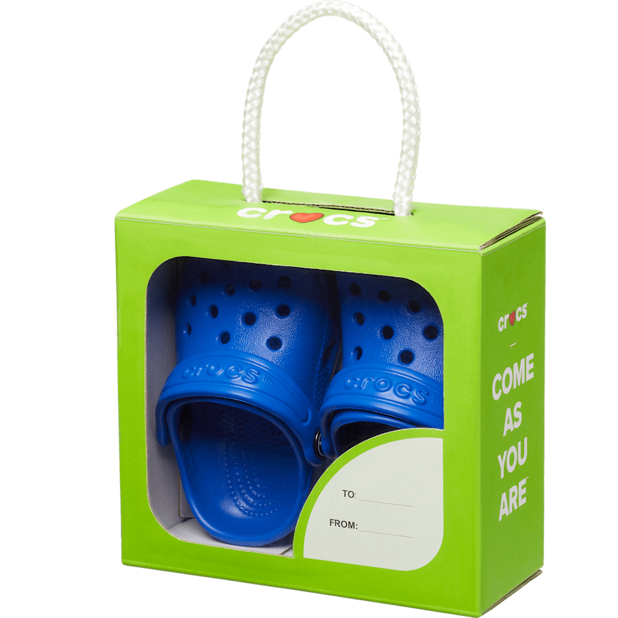 Blue Bolt Infant Crocs Littles™ Clog - Custom Angle - Crocs