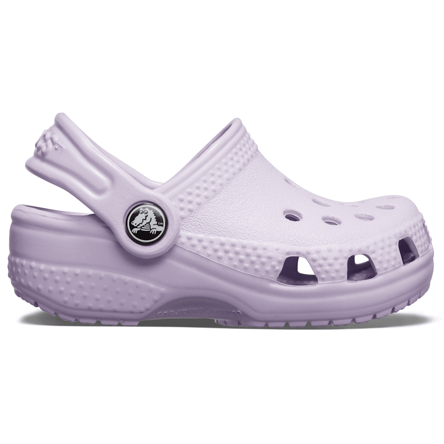 Lavender Infant Crocs Littles™ Clog - Side - Crocs