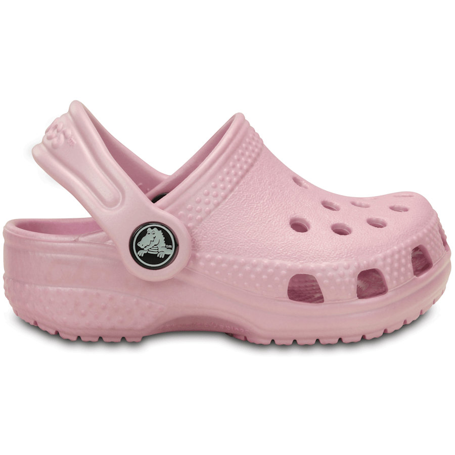 Ballerina Pink Infant Crocs Littles™ Clog - Side - Crocs