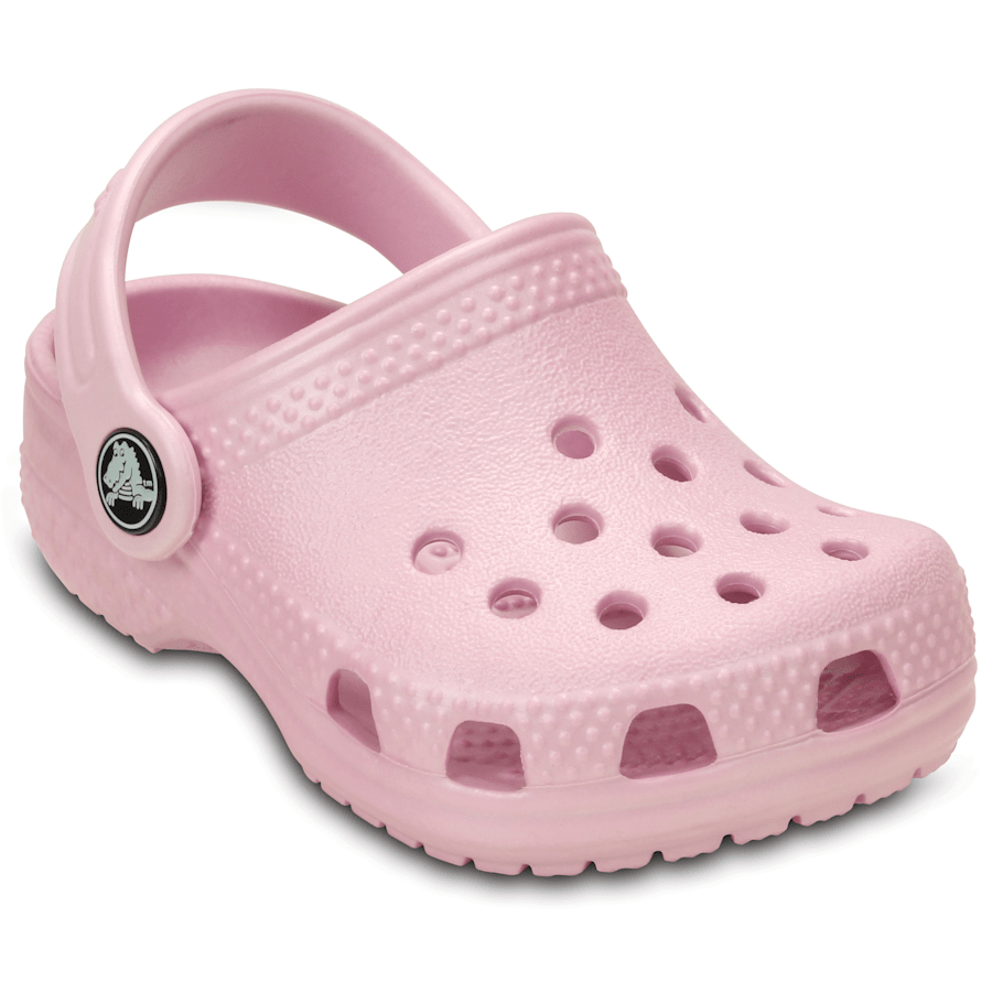 Ballerina Pink Infant Crocs Littles™ Clog - Angle - Crocs