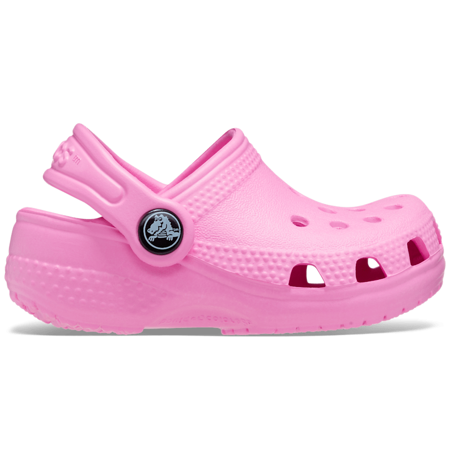 Taffy Pink Infant Crocs Littles™ Clog - Side - Crocs