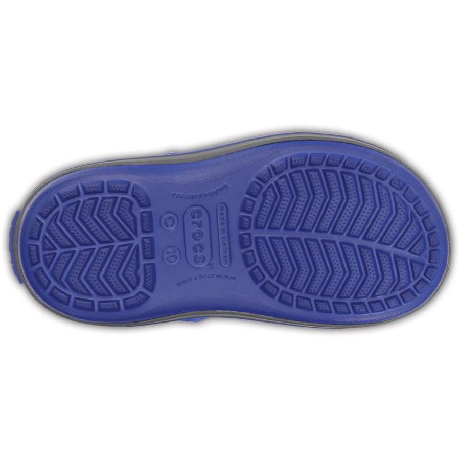 색 키즈 윈터 퍼프 부츠 - 바닥면 - Crocs