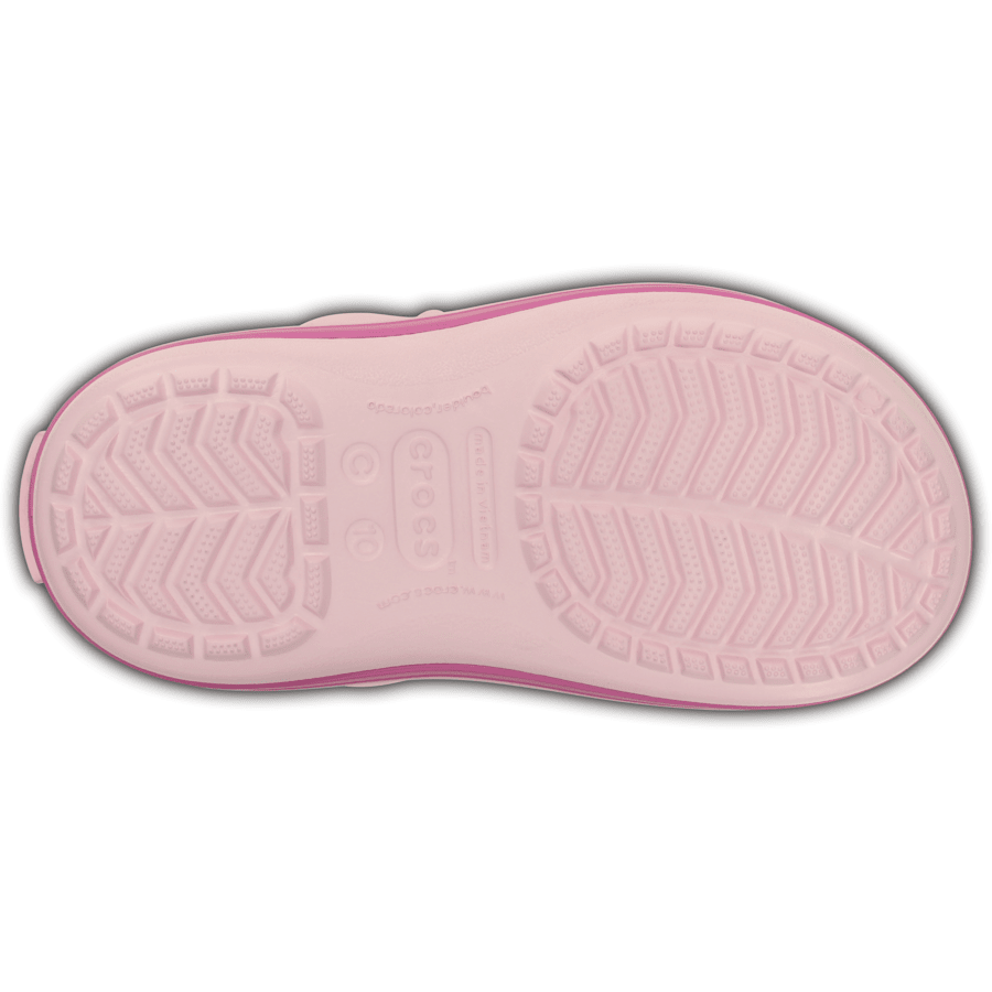 색 키즈 윈터 퍼프 부츠 - 바닥면 - Crocs