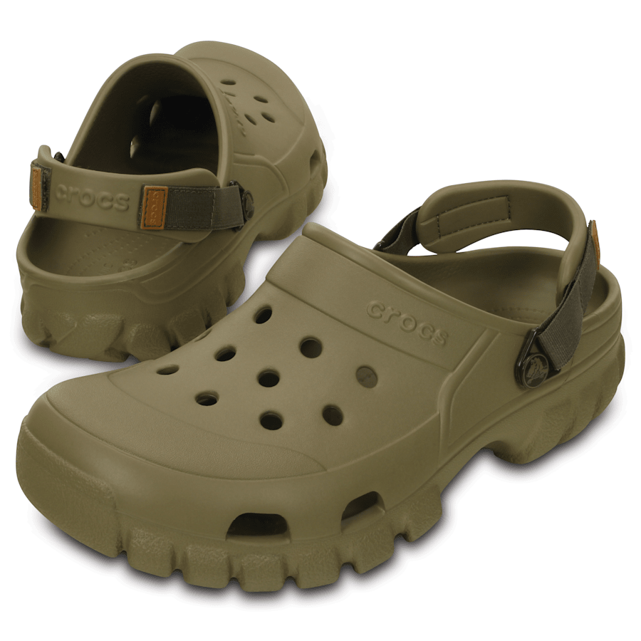 Khaki / Walnut Offroad Sport Clog - Pair - Crocs