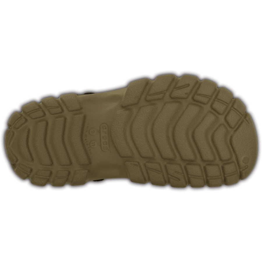 Khaki / Walnut Offroad Sport Clog - Bottom - Crocs