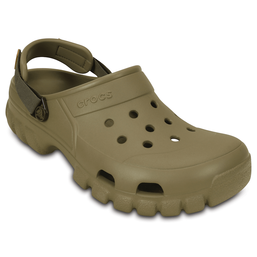 Khaki / Walnut Offroad Sport Clog - Angle - Crocs