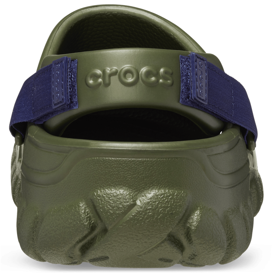 Army Green / Navy Offroad Sport Clog - Back - Crocs
