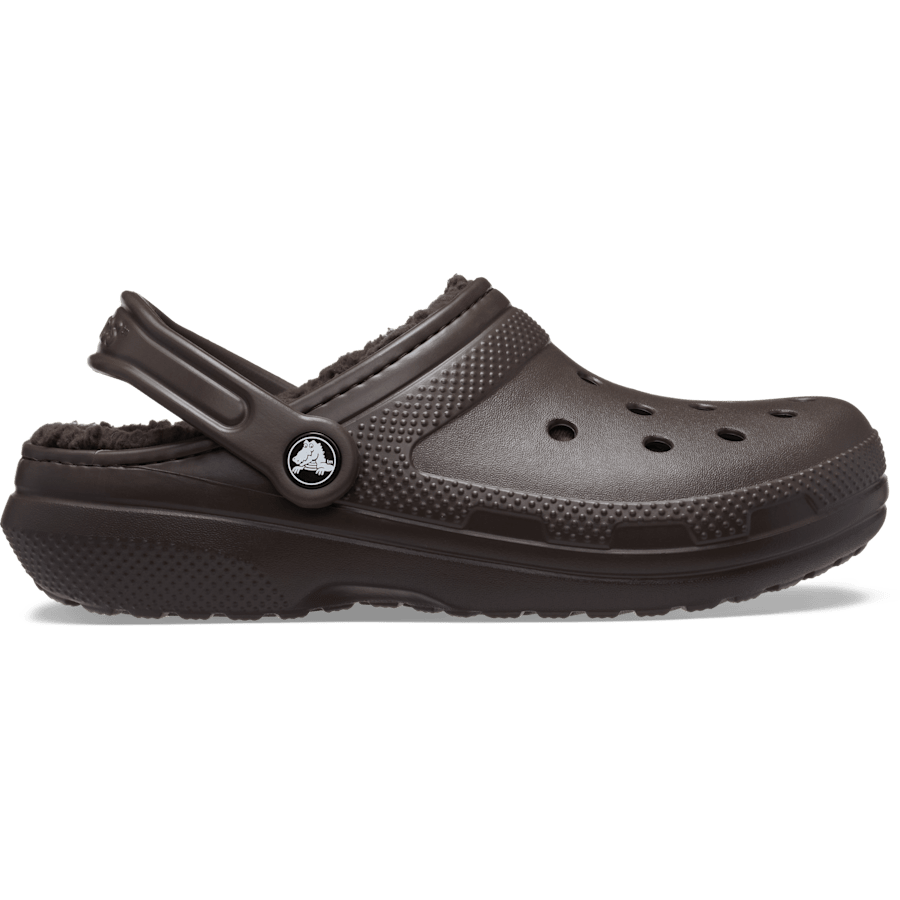 Espresso Classic Lined Clog - Side - Crocs
