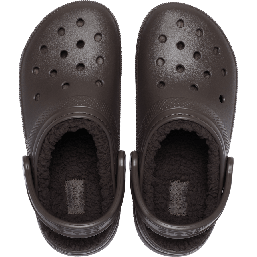 Espresso Classic Lined Clog - Top - Crocs