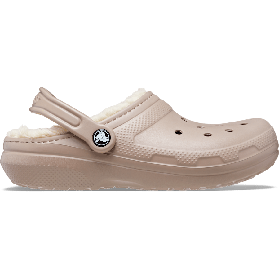 Mushroom / Bone Classic Lined Clog - Side - Crocs