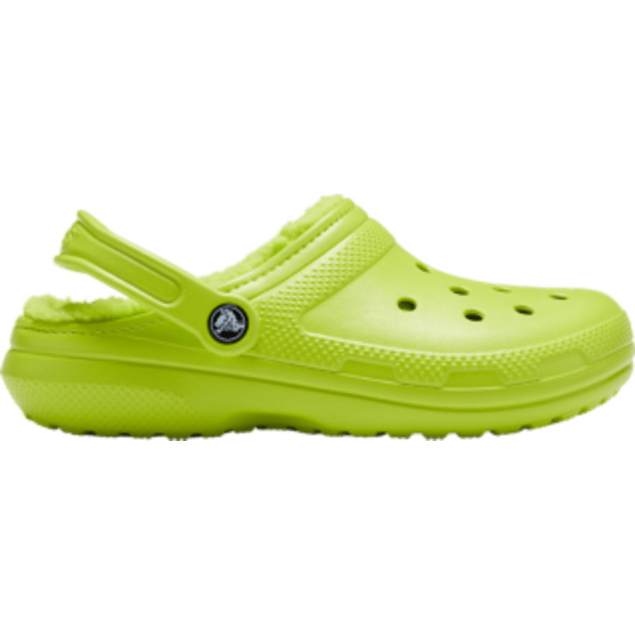 Lime Punch / Lime Punch Classic Lined Clog - Side - Crocs