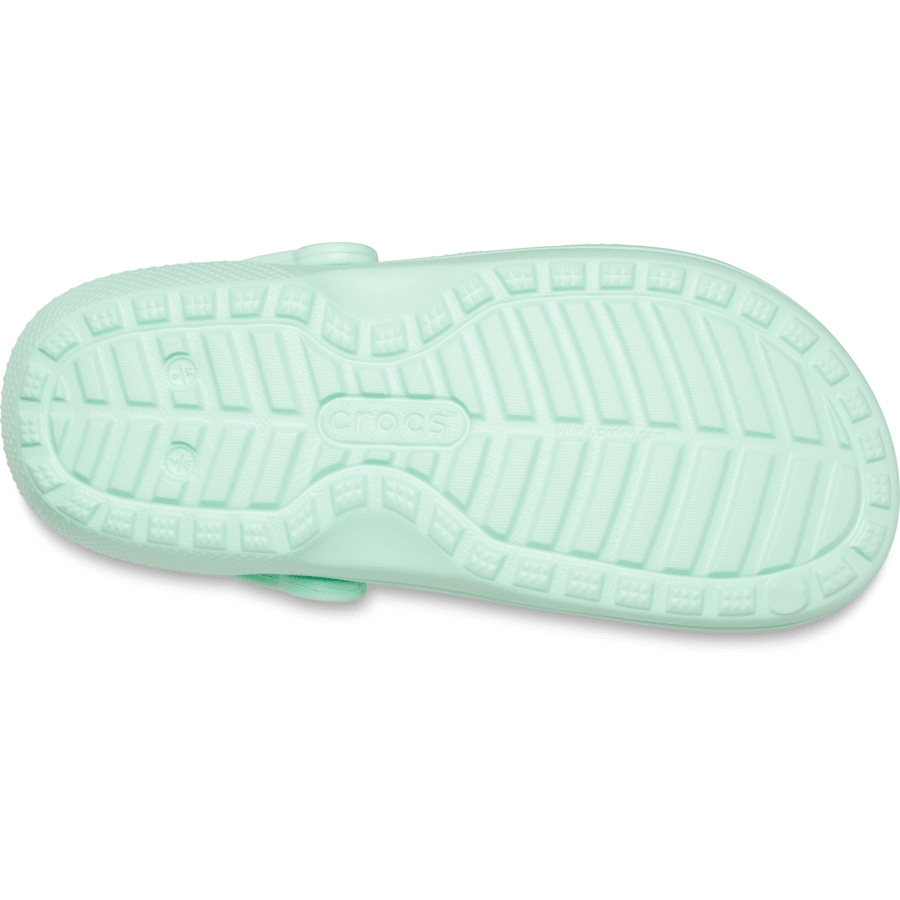 Neo Mint / Neo Mint Classic Lined Clog - Bottom - Crocs