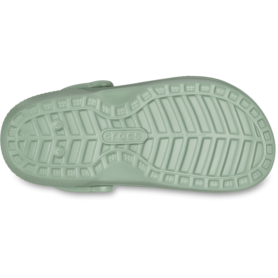 Moss/Multi Classic Lined Clog - Bottom - Crocs
