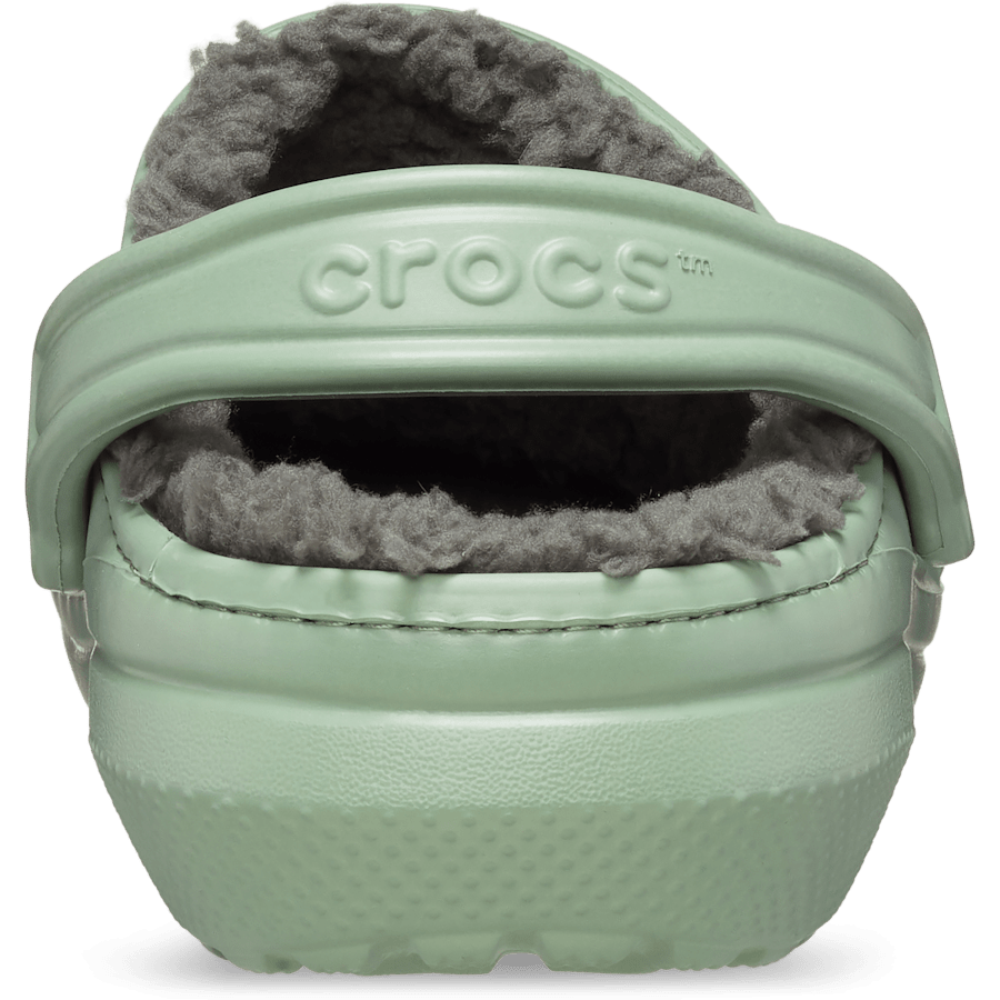 Moss/Multi Classic Lined Clog - Back - Crocs