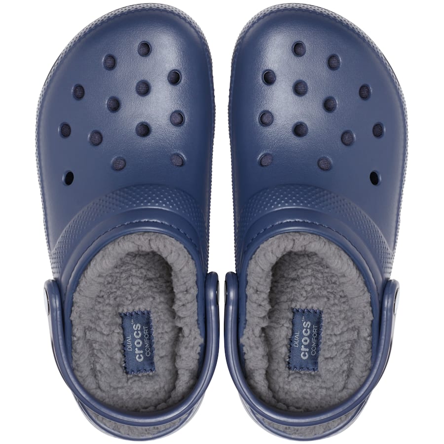 Navy / Charcoal Classic Lined Clog - Dessus - Crocs