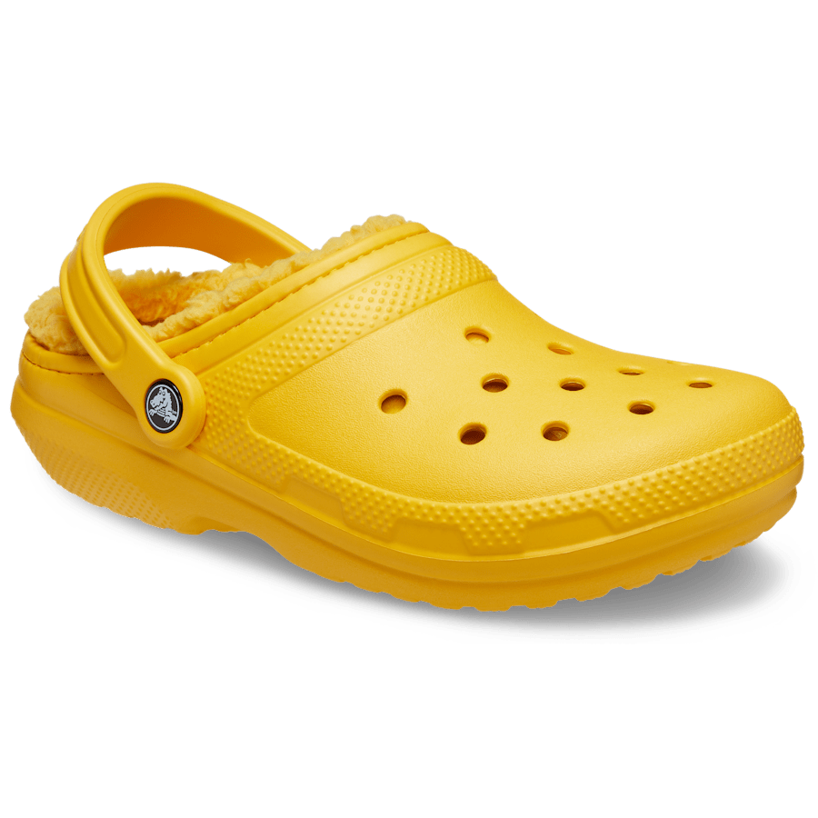 Canary Classic Lined Clog - Angle - Crocs