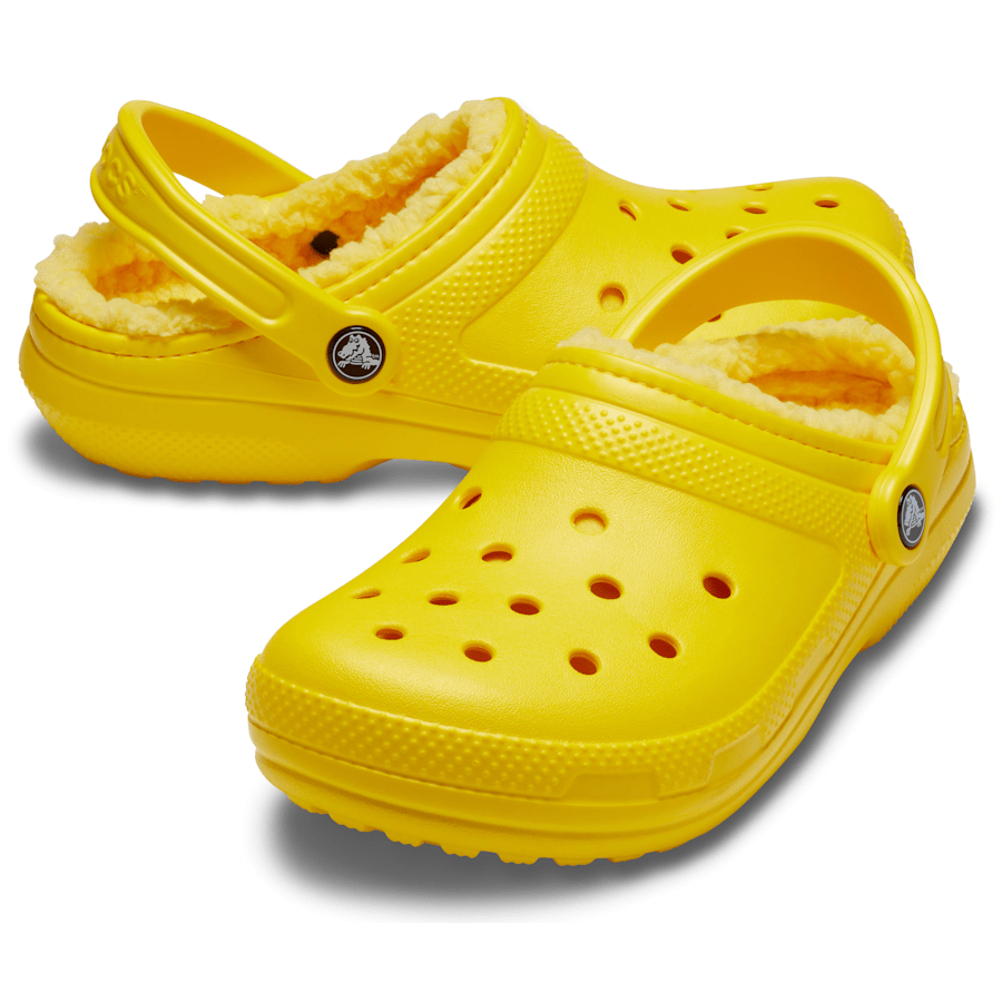 Lemon / Lemon Classic Lined Clog - Pair - Crocs