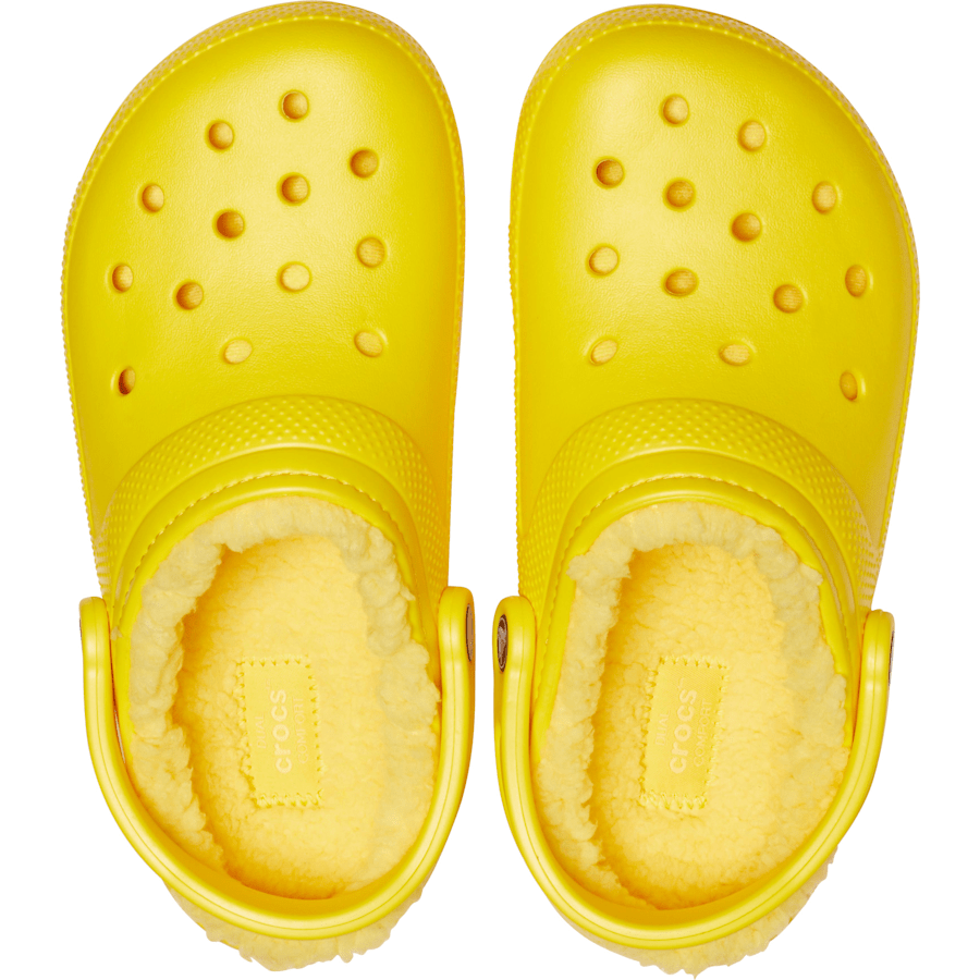 Lemon / Lemon Classic Lined Clog - Top - Crocs