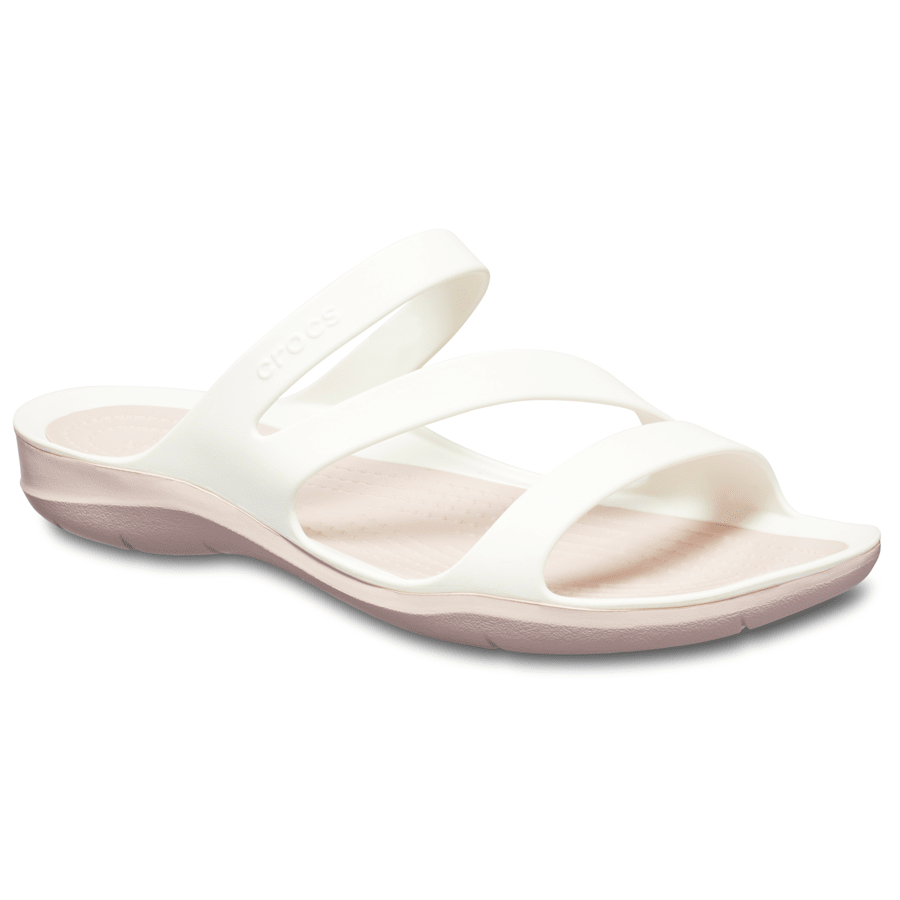 White/Rose Dust Women’s Swiftwater™ Sandal - Angle - Crocs