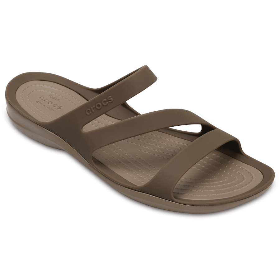 Walnut Women’s Swiftwater™ Sandal - Angle - Crocs