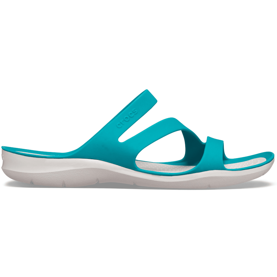 Juniper / Pearl White Women’s Swiftwater™ Sandal - Side - Crocs