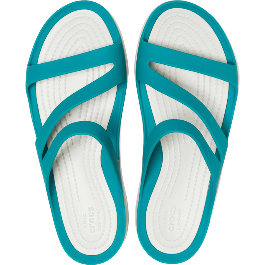 Juniper / Pearl White Women’s Swiftwater™ Sandal - Top - Crocs