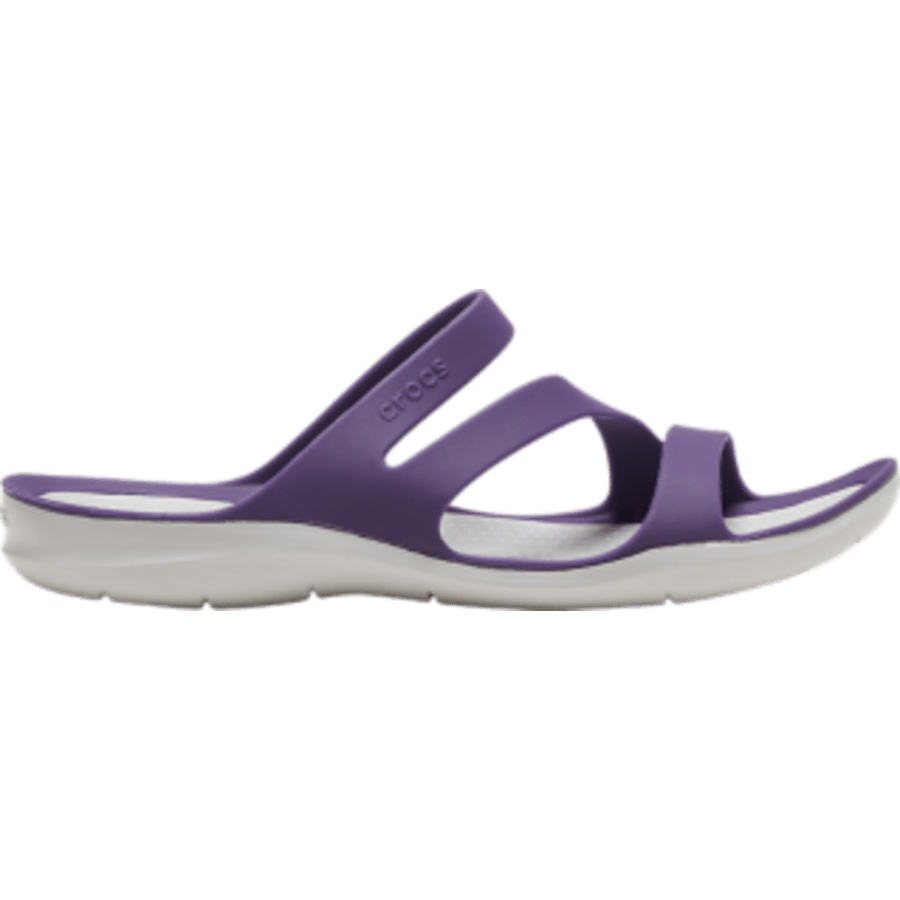 Mulberry / Pearl White Women’s Swiftwater™ Sandal - Side - Crocs