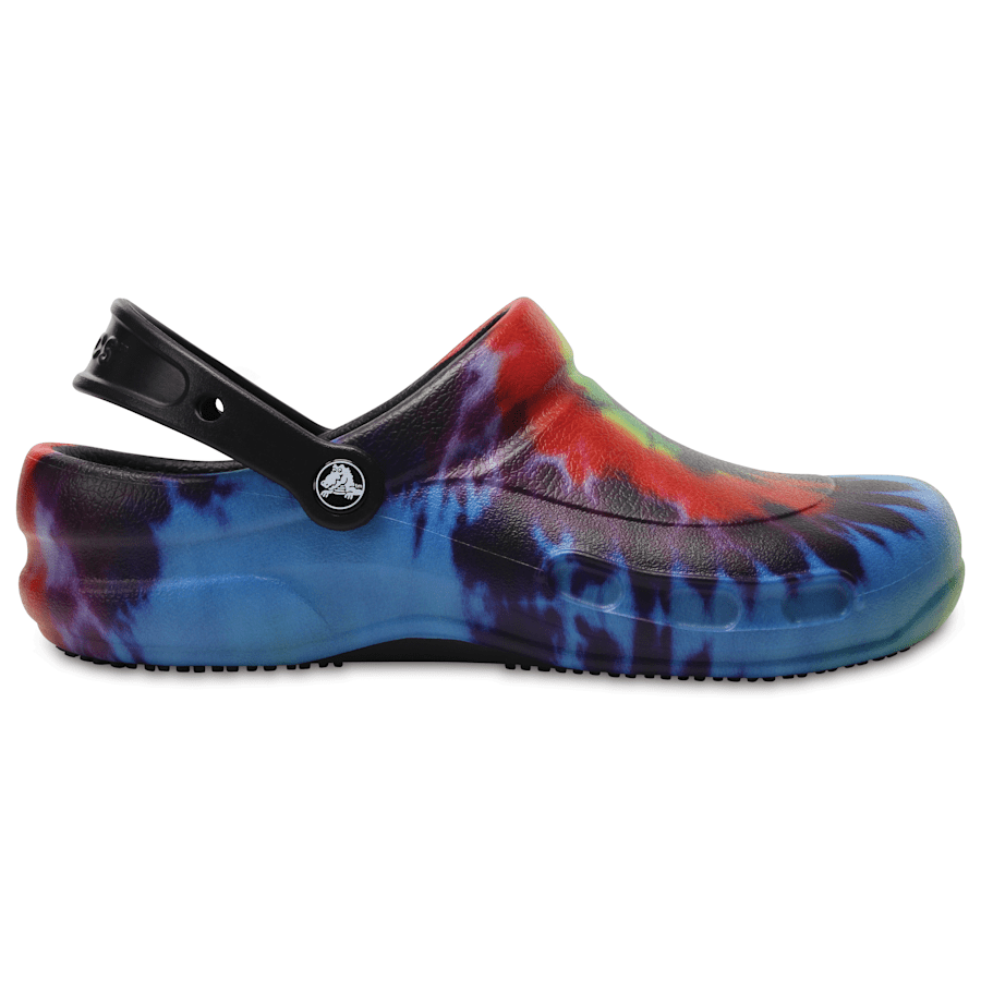 Bistro Graphic Slip Resistant Work Clog