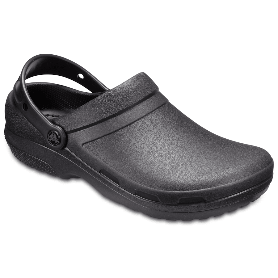 Black Specialist II Work Clog - Angle - Crocs PFD