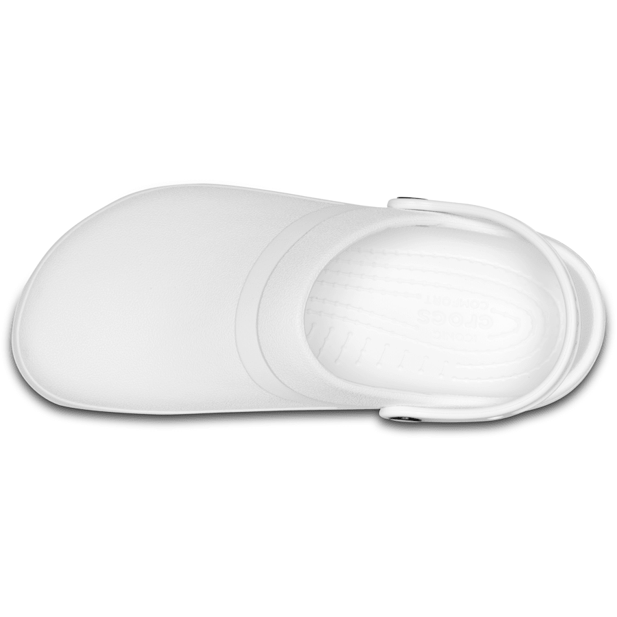 White Specialist II Work Clog - Top - Crocs PFD
