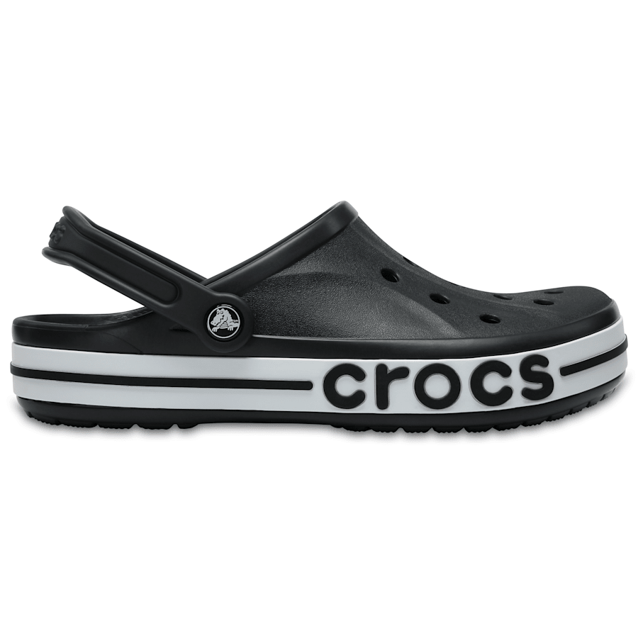 Black / White Bayaband Clog - Side - Crocs