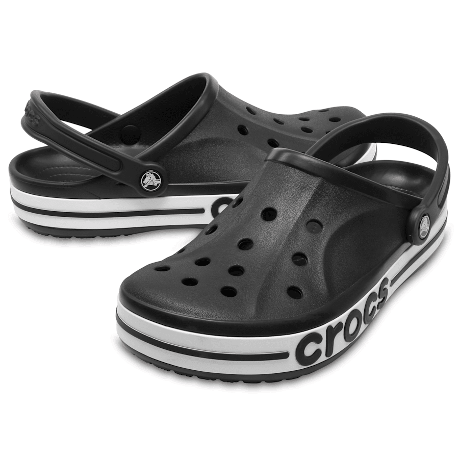 Black / White Bayaband Clog - Pair - Crocs