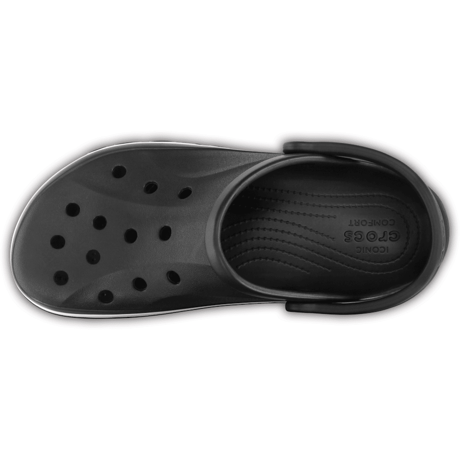 Black / White Bayaband Clog - Top - Crocs
