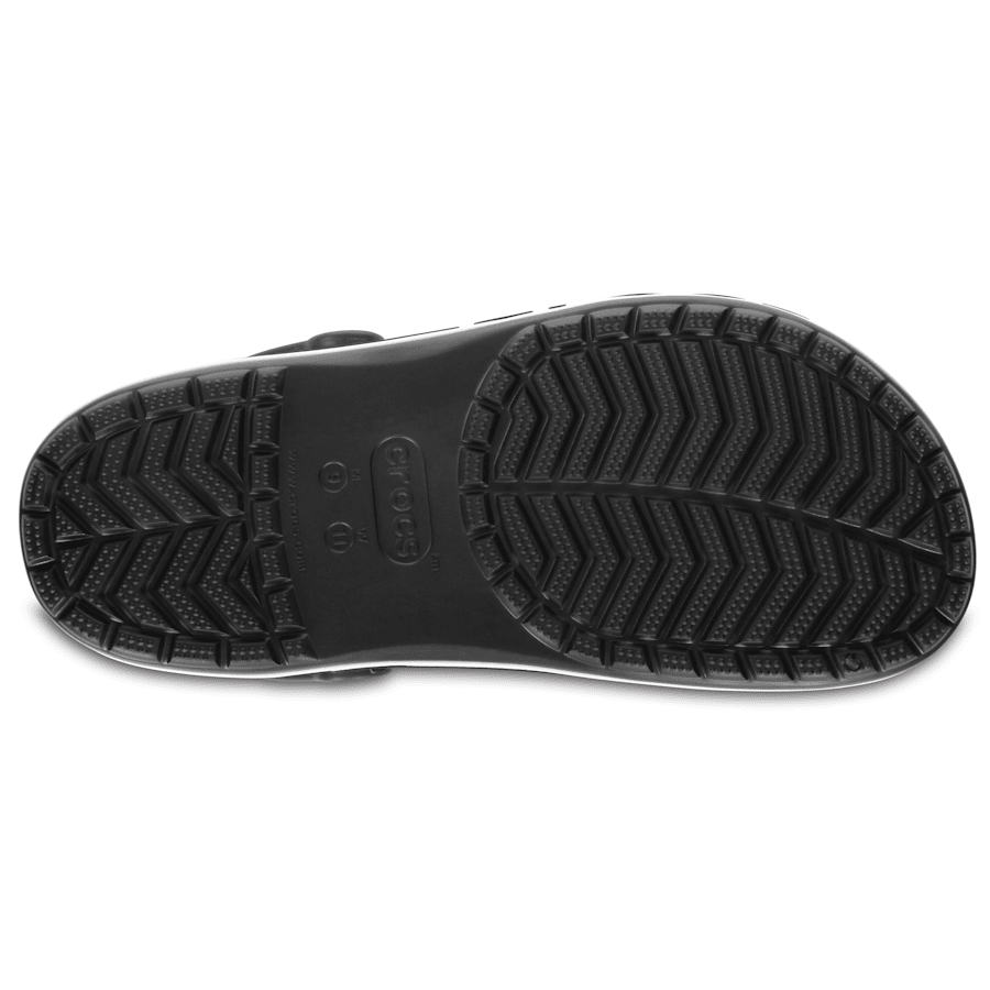 Black / White Bayaband Clog - Bottom - Crocs