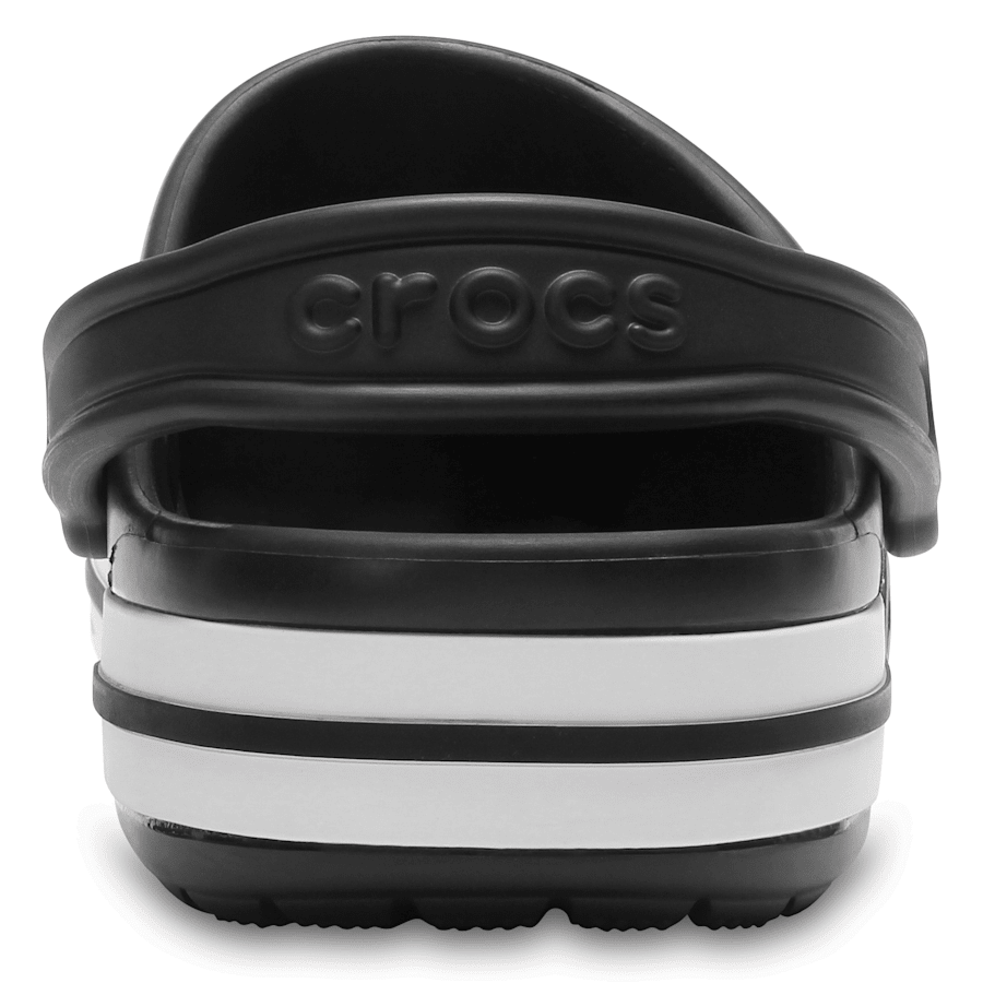 Black / White Bayaband Clog - Back - Crocs