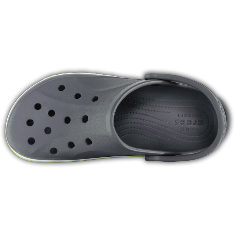 Charcoal / Volt Green Bayaband Clog - Top - Crocs
