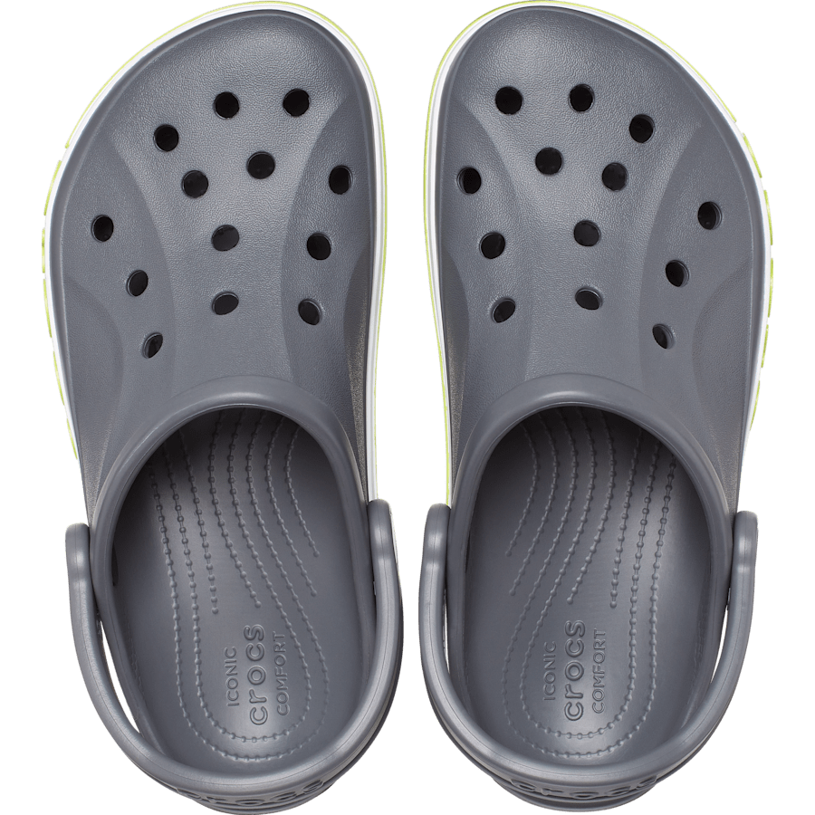 Slate Grey / Lime Punch Bayaband Clog - Top - Crocs
