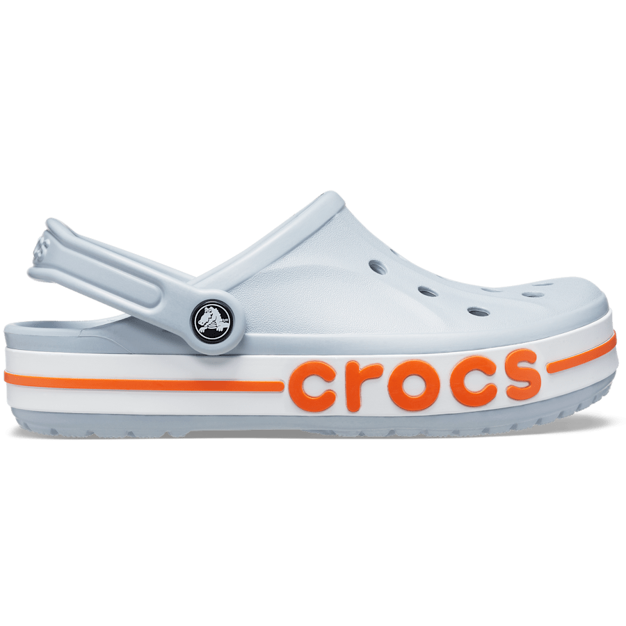 Blue Grey / Orange Bayaband Clog - Side - Crocs