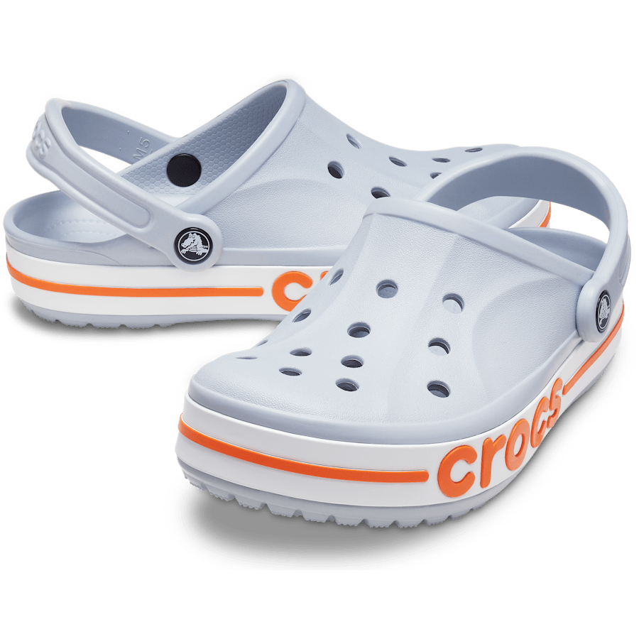 Blue Grey / Orange Bayaband Clog - Pair - Crocs