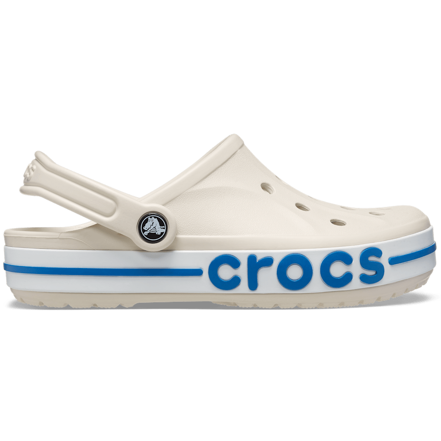 Stucco / Bright Cobalt Bayaband Clog - Side - Crocs