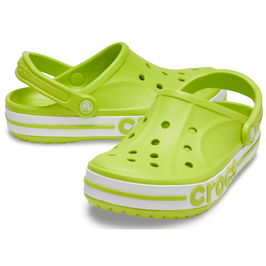 Lime Punch / White Bayaband Clog - Pair - Crocs