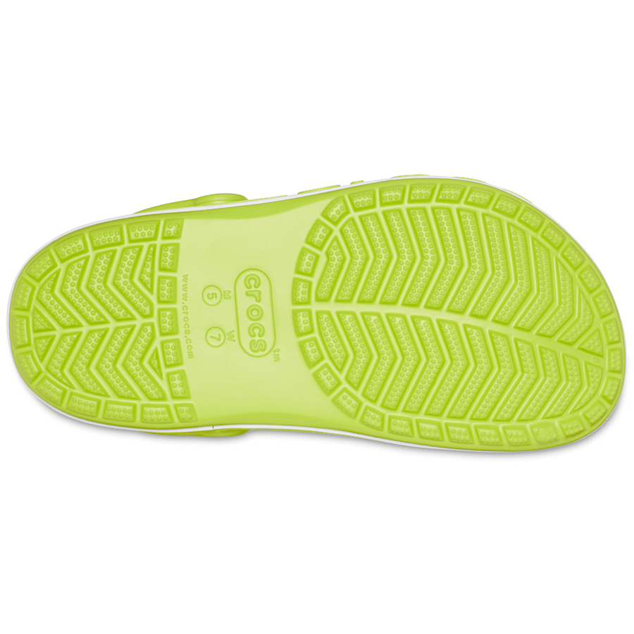 Lime Punch / White Bayaband Clog - Bottom - Crocs