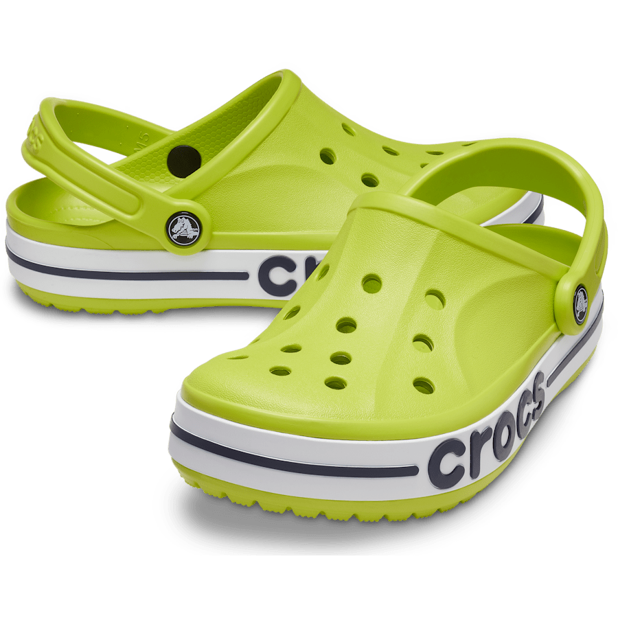 Lime Punch / Navy Bayaband Clog - Pair - Crocs