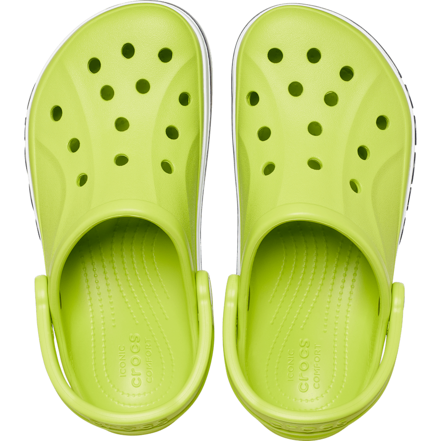 Lime Punch / Navy Bayaband Clog - Top - Crocs