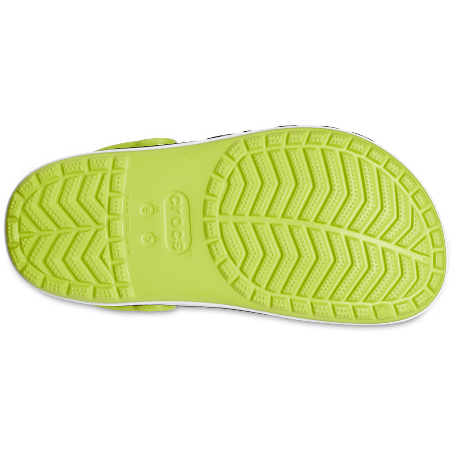 Lime Punch / Navy Bayaband Clog - Bottom - Crocs