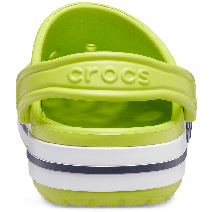 Lime Punch / Navy Bayaband Clog - Back - Crocs