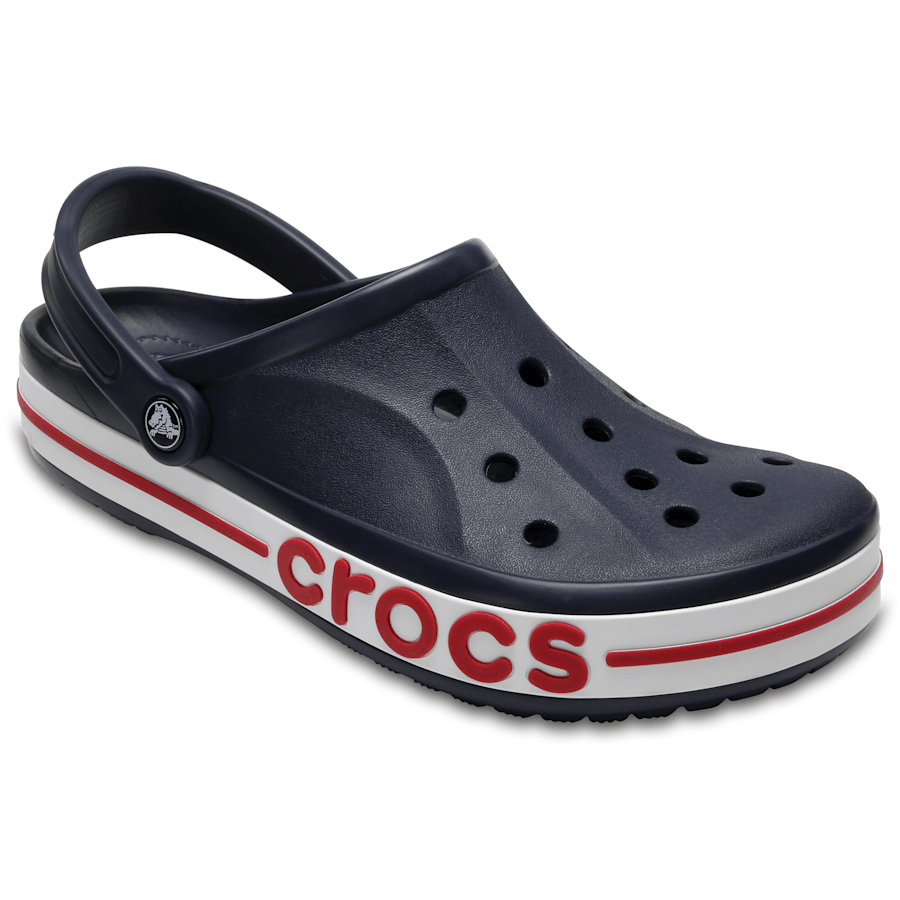 Navy / Pepper Bayaband Clog - Angle - Crocs