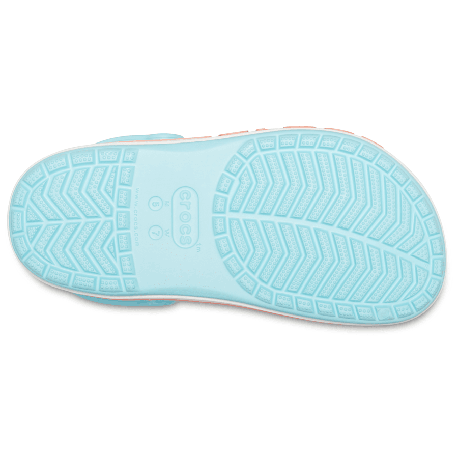 Ice Blue / Melon Bayaband Clog - Bottom - Crocs