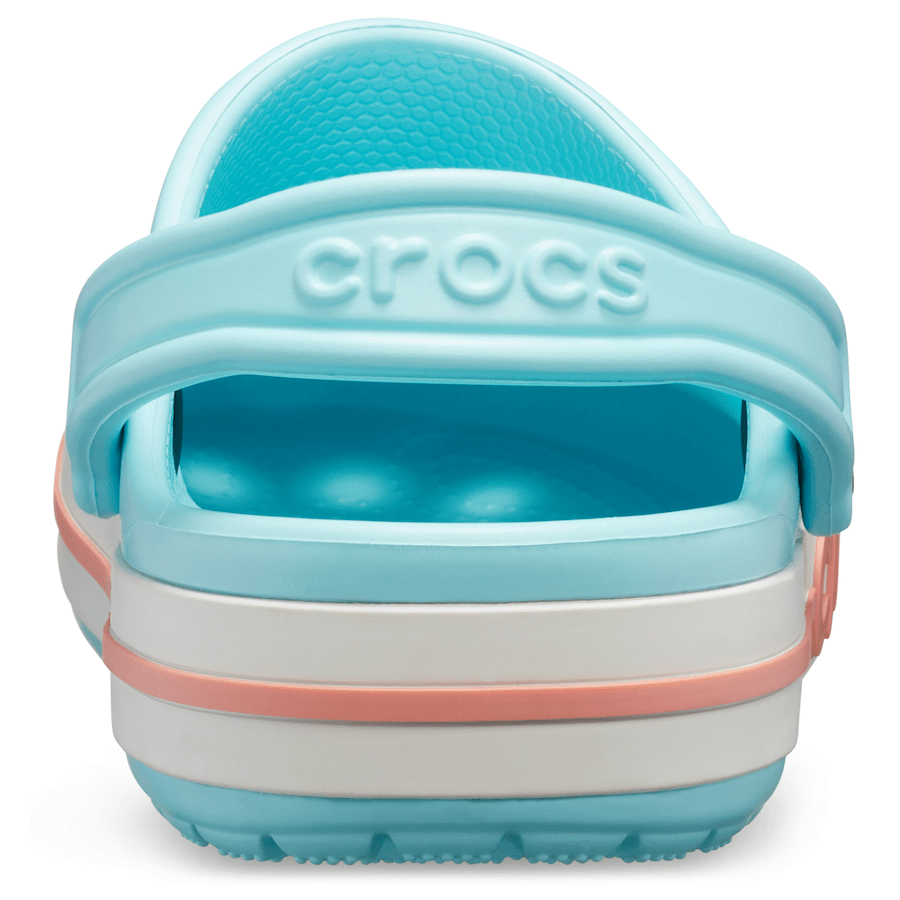 Ice Blue / Melon Bayaband Clog - Back - Crocs
