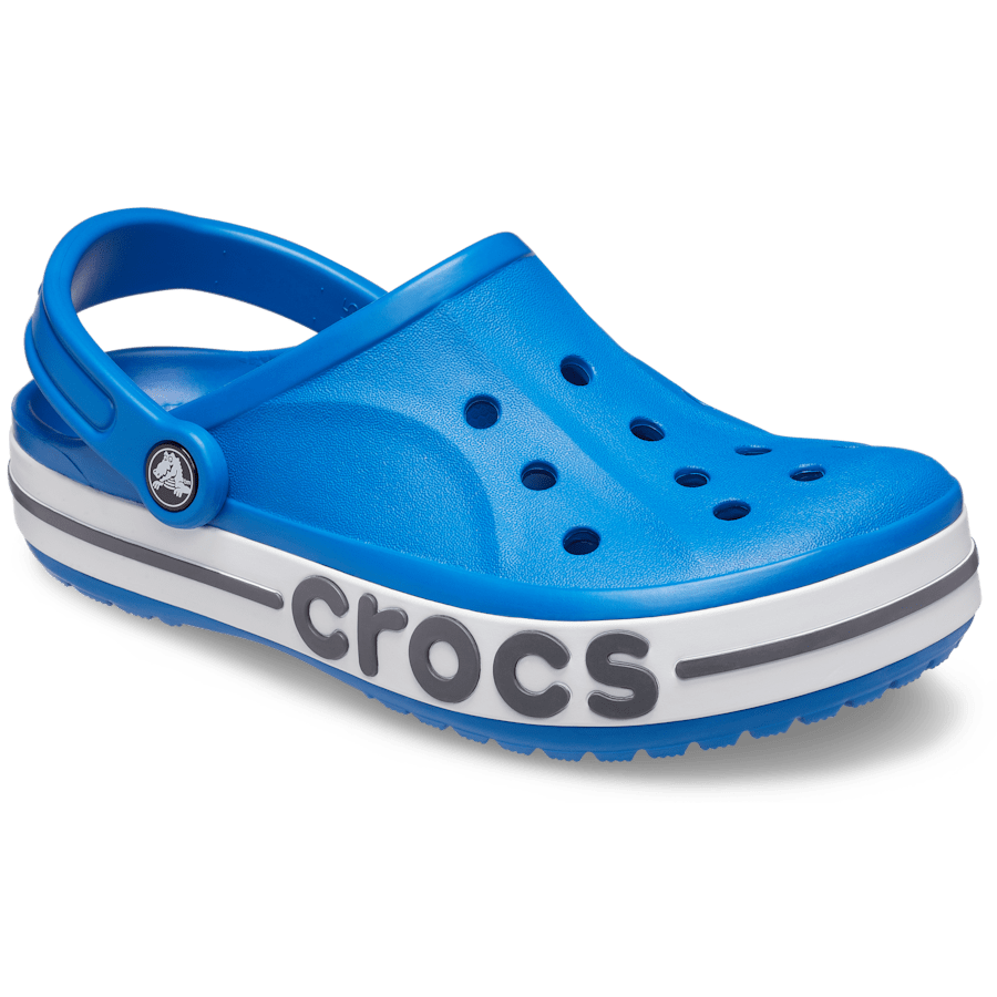 Bright Cobalt / Slate Grey Bayaband Clog - Angle - Crocs